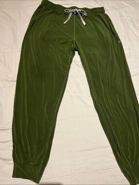 Cozy Earth brushed bamboo Olive Green Drawstring Jogger Pants